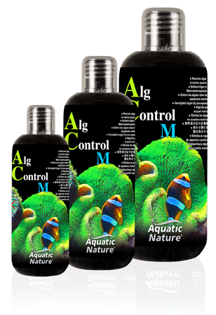 Aquatic Nature Alg Control M 300 ml. Enlève les algues et les cyano dans  les aquariums marins et récifal.